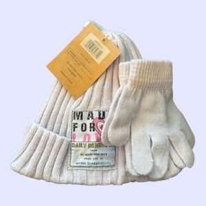 California Sunshine Girls Pink - Hat and Gloves for 5+ | New